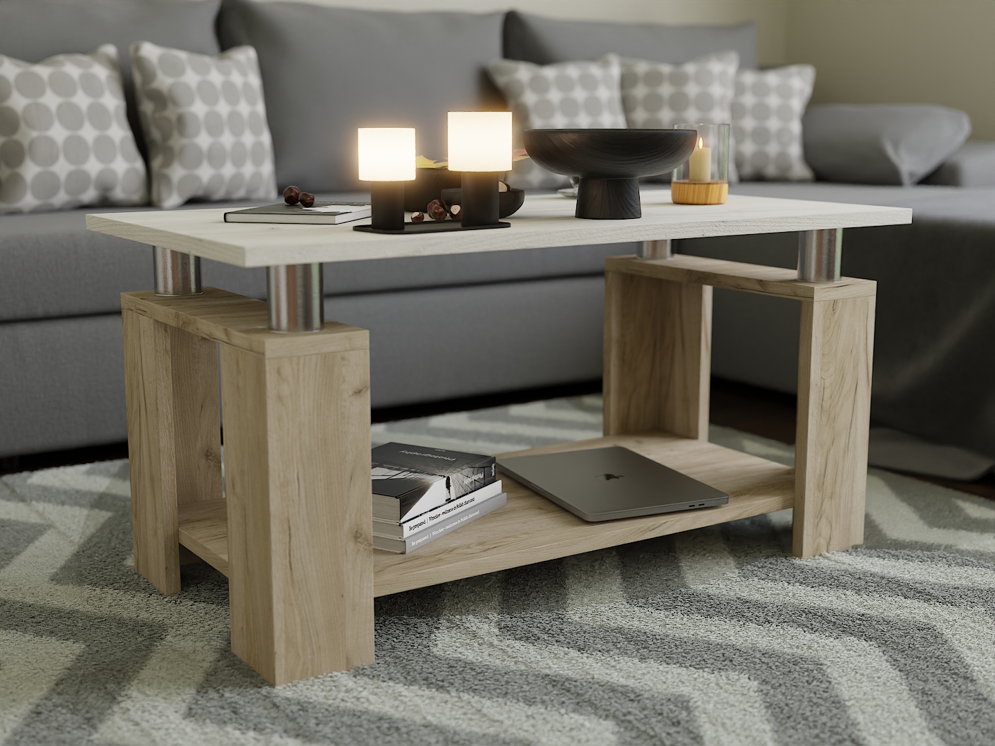 Budapest dohányzóasztal