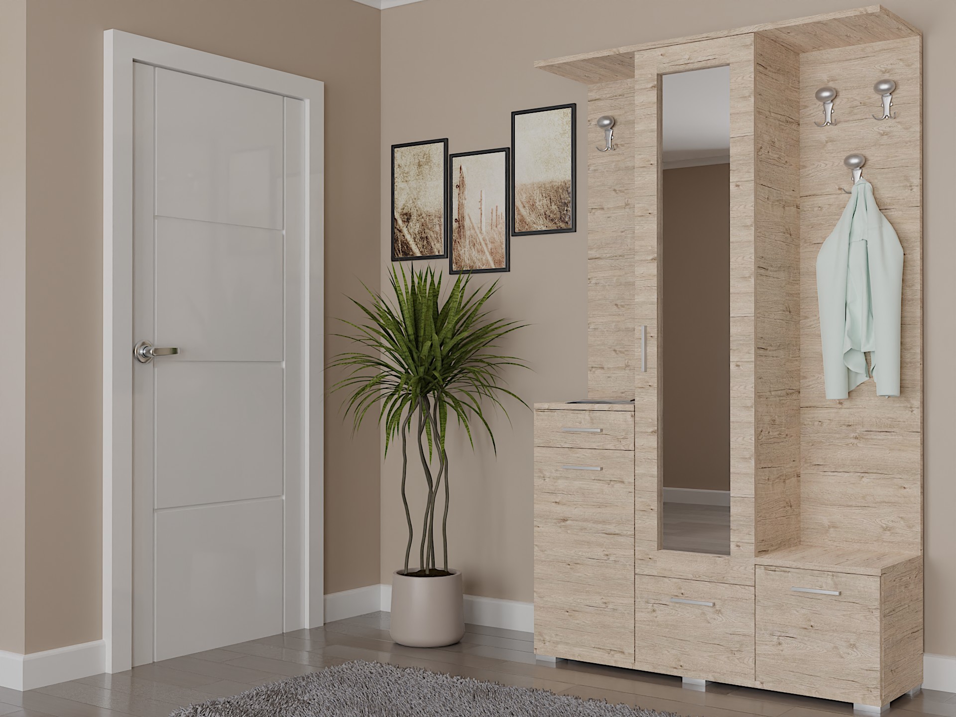 Liza előszoba szekrény