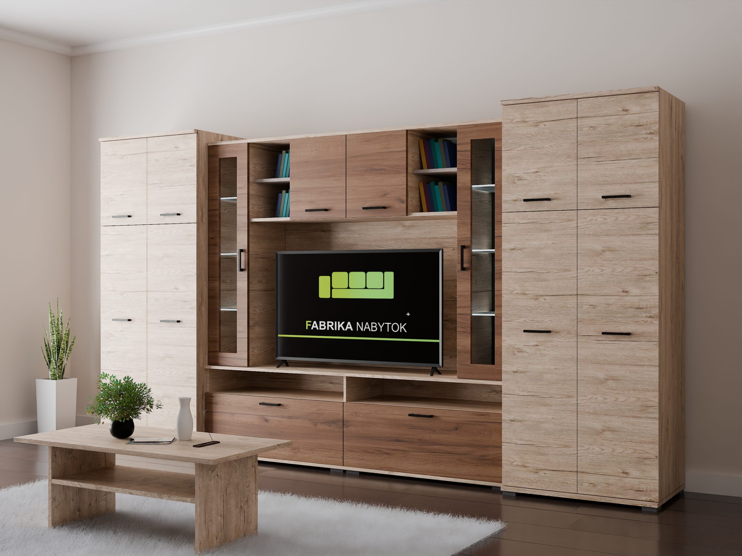 Budapest 2025 nappali szekrénysor 360 cm