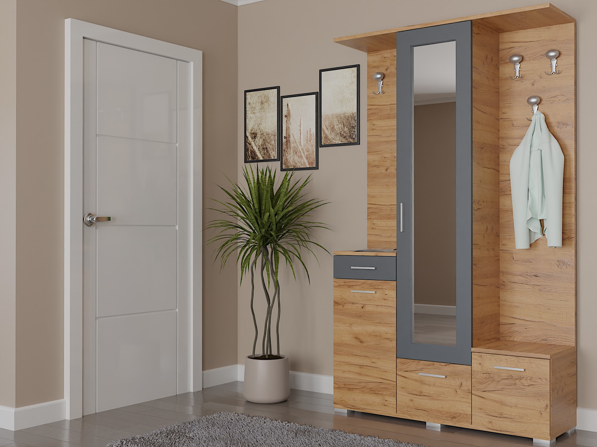 Arizona előszoba szekrény